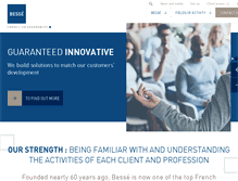 Tablet Screenshot of cabinet-besse.com